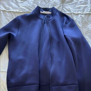 Ashworth Deep Blue Zip-Up Golf/Lifestyle Jacket.